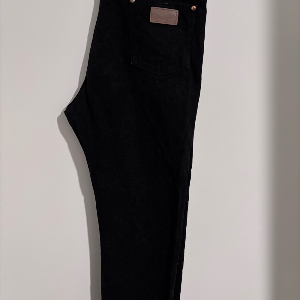 Vintage Wrangler Cowboy Cut Black Jeans | Men’s 36x34 | Western Denim